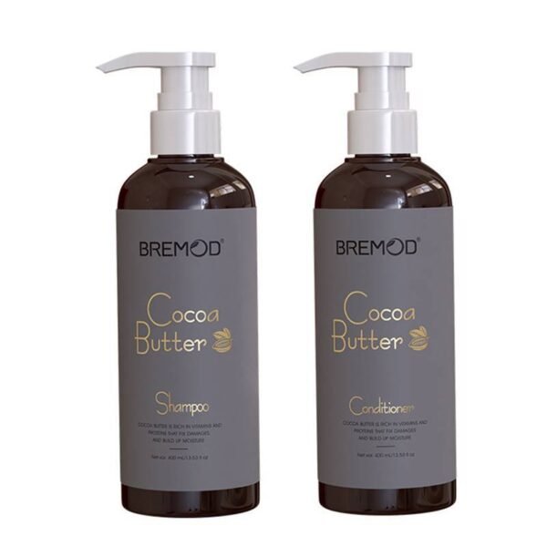 Bremod Cocoa Butter Shampoo and Conditioner Set : 400ml each