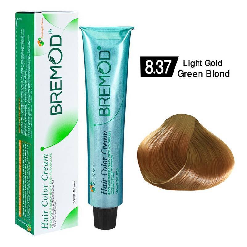Light Gold Green Blond 8.37 Light Gold Green Blond 8.37