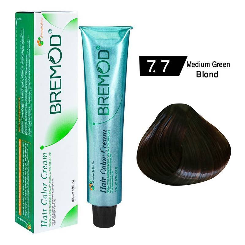 Medium Green Blond 7.7 Medium Green Blond 7.7