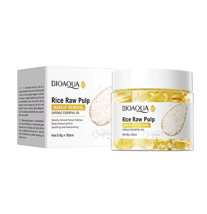 BIOAQUA Rice Raw Pulp Facial Cream - Moisturizing & Brightening Face Cream - 50g