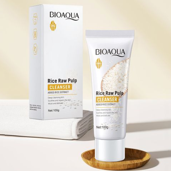 Bioaqua rice face wash