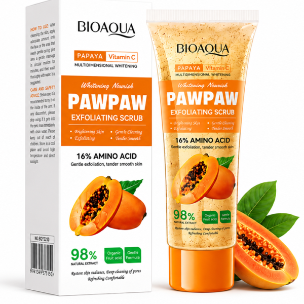 Bioaqua papaya scrub