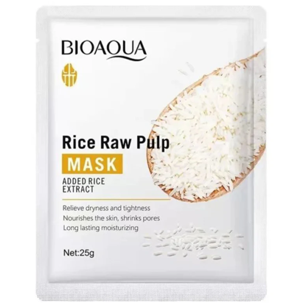 Bioaqua rice sheet mask