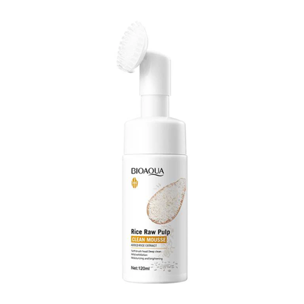 Bioaqua rice cleansing mousse