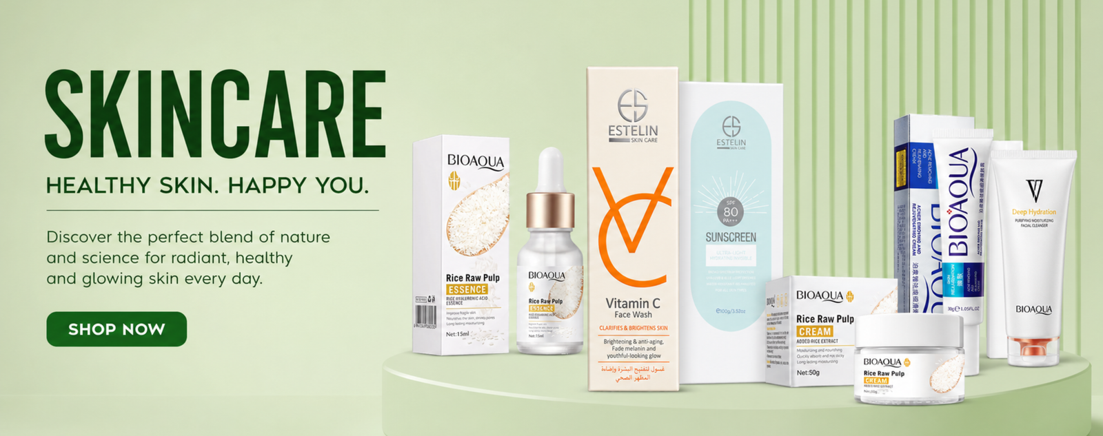 Skin care Banner