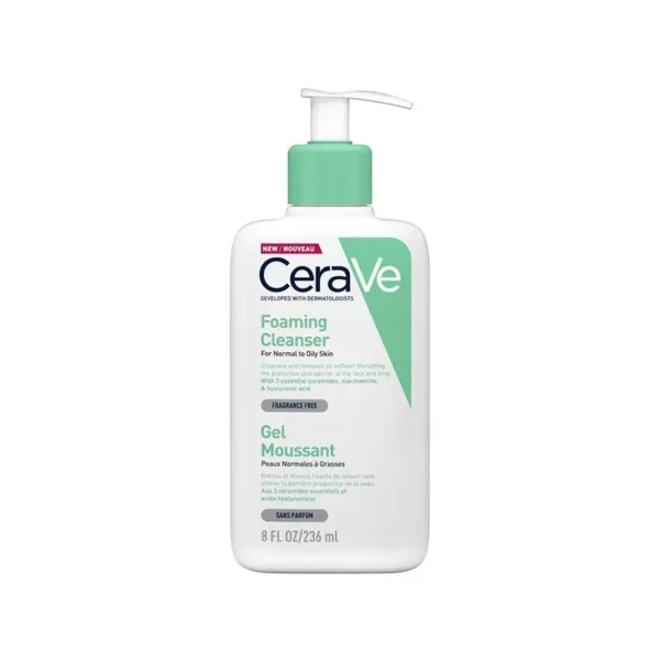 cerave foaming facial cleanser